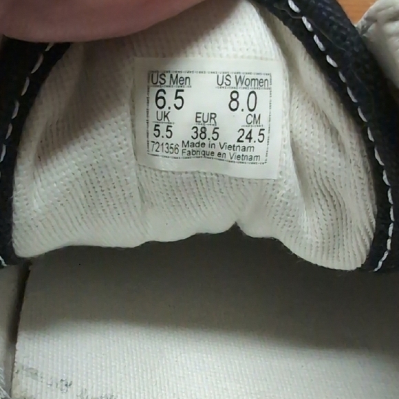 "CDG" Vans Black And White - Picture 7 of 9